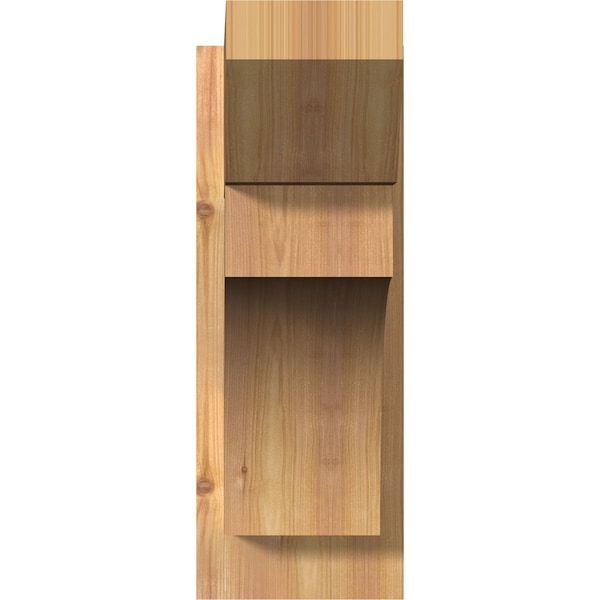 Westlake Slat Smooth Outlooker, Western Red Cedar, 7 1/2W X 20D X 20H